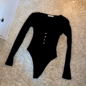Black bodysuit